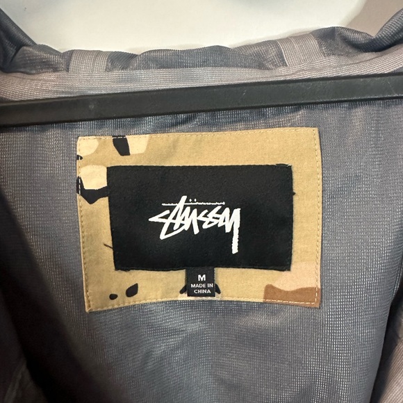STUSSY DESERT CAMO TAPED SEAM JACKET - Picture 4 of 8